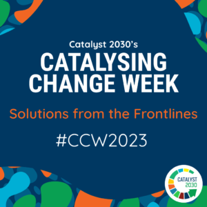 CCW event organised by a Catalyst 2030 working group