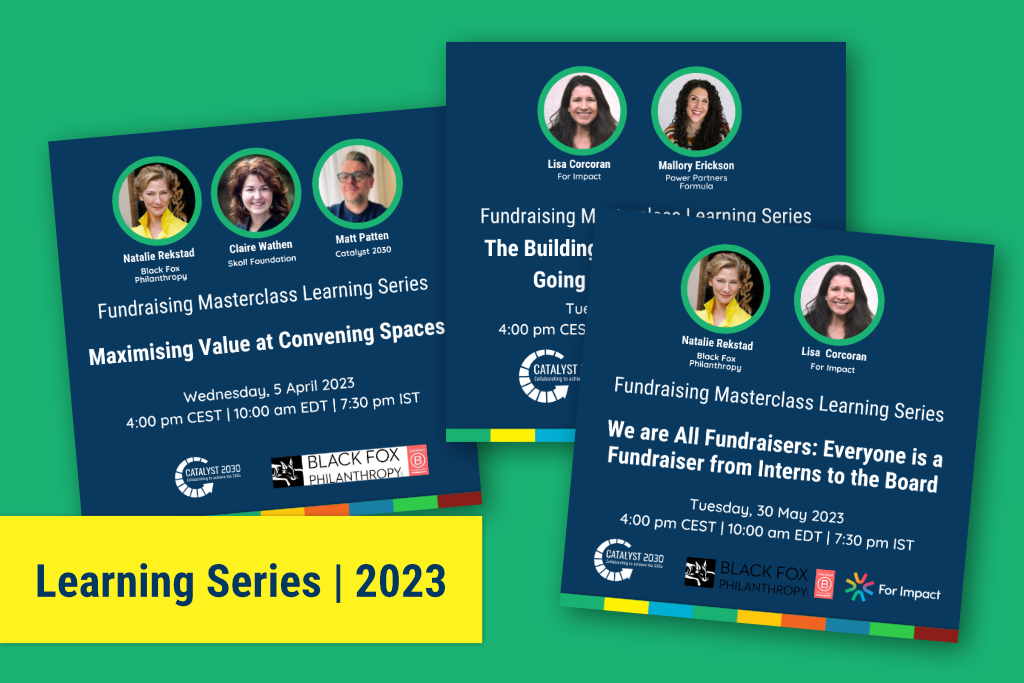 Fundraising Workshop Learning series 2023